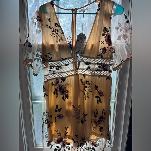Floral mesh dress - Picture 1 of 4